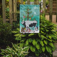 Load image into Gallery viewer, Hungarian Grey Steppe Cow Christmas Garden Flag - Outdoor Decorative Yard Flag BB9191GF