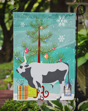 Load image into Gallery viewer, Hungarian Grey Steppe Cow Christmas Garden Flag - Outdoor Decorative Yard Flag BB9191GF