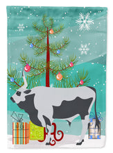 Load image into Gallery viewer, Hungarian Grey Steppe Cow Christmas Garden Flag - Outdoor Decorative Yard Flag BB9191GF