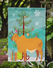 Load image into Gallery viewer, Zebu Indicine Cow Christmas Garden Flag - Outdoor Decorative Yard Flag BB9192GF