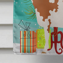 Load image into Gallery viewer, Ayrshire Cow Christmas Flag Canvas House Size BB9194CHF
