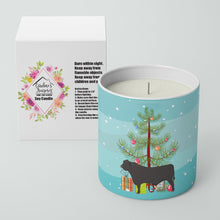 Load image into Gallery viewer, Black Angus Cow Christmas 10 oz Decorative Soy Candle