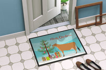 Load image into Gallery viewer, Jersey Cow Christmas Doormat - 24x36 Decorative Floor Mat – Indoor/Outdoor Rug with Artistic Flair BB9196JMAT