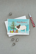 Load image into Gallery viewer, Malvi Cow Christmas Greeting Cards -  Blank Note Cards – 8-Pack of Artist-Designed Cards with Envelopes