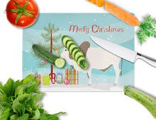 Load image into Gallery viewer, Malvi Cow Christmas Glass Cutting Boards – Durable, Decorative Kitchen Art Large BB9197LCB