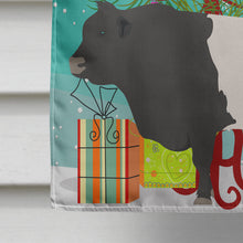 Load image into Gallery viewer, Belted Galloway Cow Christmas Flag Canvas House Size BB9198CHF