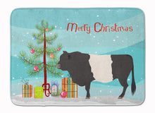 Load image into Gallery viewer, Belted Galloway Cow Christmas Machine Washable Memory Foam Mat BB9198RUG