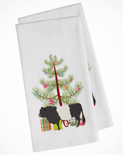 Load image into Gallery viewer, Belted Galloway Cow Christmas Kitchen Towels – Set of 2 - Decorative &amp; Absorbent Cotton | BB9198WTKT