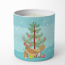 Load image into Gallery viewer, Frisian Friesian Chicken Christmas 10 oz Decorative Soy Candle