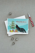 Load image into Gallery viewer, Sumatra Chicken Christmas Greeting Cards -  Blank Note Cards – 8-Pack of Artist-Designed Cards with Envelopes
