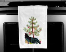 Load image into Gallery viewer, Sumatra Chicken Christmas Kitchen Towels – Set of 2 - Decorative &amp; Absorbent Cotton | BB9200WTKT