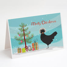 Load image into Gallery viewer, Polish Poland Chicken Christmas Greeting Cards -  Blank Note Cards – 8-Pack of Artist-Designed Cards with Envelopes