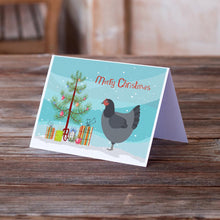 Load image into Gallery viewer, Jersey Giant Chicken Christmas Greeting Cards -  Blank Note Cards – 8-Pack of Artist-Designed Cards with Envelopes