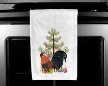 Load image into Gallery viewer, Dutch Bantam Chicken Christmas Kitchen Towels – Set of 2 - Decorative &amp; Absorbent Cotton | BB9203WTKT