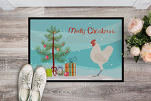 Load image into Gallery viewer, German Langshan Chicken Christmas Doormat - 18x27 Decorative Floor Mat – Indoor/Outdoor Rug with Artistic Flair BB9204MAT