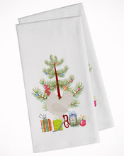 Load image into Gallery viewer, German Langshan Chicken Christmas Kitchen Towels – Set of 2 - Decorative &amp; Absorbent Cotton | BB9204WTKT