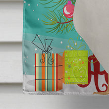 Load image into Gallery viewer, Leghorn Chicken Christmas Flag Canvas House Size BB9207CHF