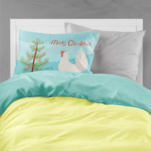 Load image into Gallery viewer, Leghorn Chicken Christmas Fabric Standard Pillowcase – Artistic Decorative Front, White Back BB9207PILLOWCASE