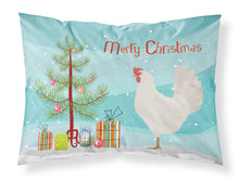 Load image into Gallery viewer, Leghorn Chicken Christmas Fabric Standard Pillowcase – Artistic Decorative Front, White Back BB9207PILLOWCASE