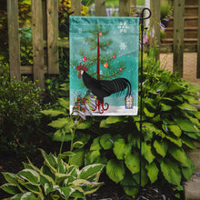 Load image into Gallery viewer, Minorca Ctalalan Chicken Christmas Garden Flag - Outdoor Decorative Yard Flag BB9208GF