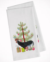Load image into Gallery viewer, Minorca Ctalalan Chicken Christmas Kitchen Towels – Set of 2 - Decorative &amp; Absorbent Cotton | BB9208WTKT