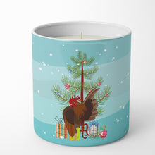 Load image into Gallery viewer, Malaysian Serama Chicken Christmas 10 oz Decorative Soy Candle