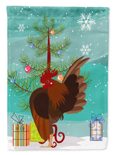 Load image into Gallery viewer, Malaysian Serama Chicken Christmas Garden Flag - Outdoor Decorative Yard Flag BB9209GF