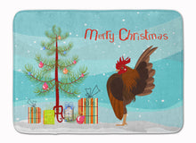 Load image into Gallery viewer, Malaysian Serama Chicken Christmas Machine Washable Memory Foam Mat BB9209RUG