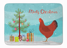 Load image into Gallery viewer, New Hampshire Red Chicken Christmas Machine Washable Memory Foam Mat BB9210RUG