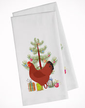 Load image into Gallery viewer, New Hampshire Red Chicken Christmas Kitchen Towels – Set of 2 - Decorative &amp; Absorbent Cotton | BB9210WTKT