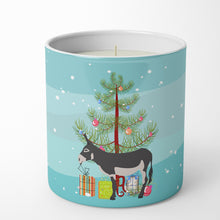 Load image into Gallery viewer, American Mammoth Jack Donkey Christmas 10 oz Decorative Soy Candle