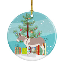 Load image into Gallery viewer, Australian Teamster Donkey Christmas Ornament - Round Ceramic Ornament – Artist-Designed Keepsake Decoration BB9213CO1