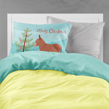 Load image into Gallery viewer, Irish Donkey Christmas Fabric Standard Pillowcase – Artistic Decorative Front, White Back BB9215PILLOWCASE