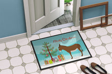 Load image into Gallery viewer, Cotentin Donkey Christmas Doormat - 18x27 Decorative Floor Mat – Indoor/Outdoor Rug with Artistic Flair BB9216MAT