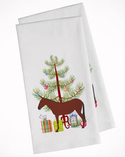 Load image into Gallery viewer, Hinny Horse Donkey Christmas Kitchen Towels – Set of 2 - Decorative &amp; Absorbent Cotton | BB9217WTKT