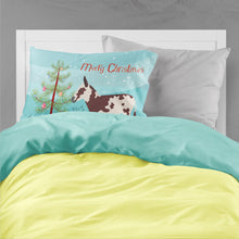 Load image into Gallery viewer, American Spotted Donkey Christmas Fabric Standard Pillowcase – Artistic Decorative Front, White Back BB9218PILLOWCASE