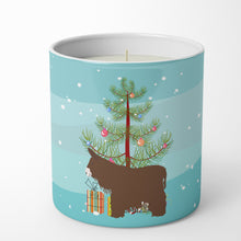 Load image into Gallery viewer, Poitou Poiteuin Donkey Christmas 10 oz Decorative Soy Candle