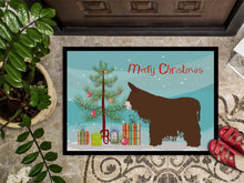 Load image into Gallery viewer, Poitou Poiteuin Donkey Christmas Doormat - 24x36 Decorative Floor Mat – Indoor/Outdoor Rug with Artistic Flair BB9219JMAT