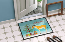 Load image into Gallery viewer, Turkmenian Kulan Donkey Christmas Doormat - 24x36 Decorative Floor Mat – Indoor/Outdoor Rug with Artistic Flair BB9221JMAT