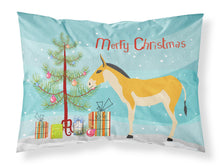 Load image into Gallery viewer, Turkmenian Kulan Donkey Christmas Fabric Standard Pillowcase – Artistic Decorative Front, White Back BB9221PILLOWCASE