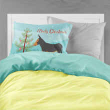 Load image into Gallery viewer, Catalan Donkey Christmas Fabric Standard Pillowcase – Artistic Decorative Front, White Back BB9222PILLOWCASE