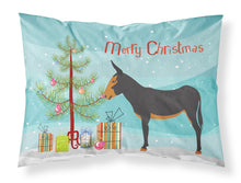 Load image into Gallery viewer, Catalan Donkey Christmas Fabric Standard Pillowcase – Artistic Decorative Front, White Back BB9222PILLOWCASE