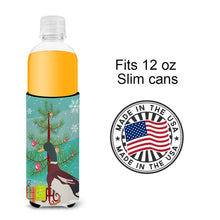 Load image into Gallery viewer, Rouen Duck Christmas   Hugger for slim cans BB9223MUK