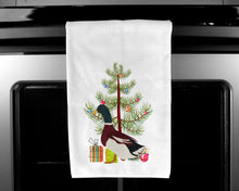 Load image into Gallery viewer, Rouen Duck Christmas Kitchen Towels – Set of 2 - Decorative &amp; Absorbent Cotton | BB9223WTKT