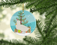 Load image into Gallery viewer, Crested Duck Christmas Ornament - Round Ceramic Ornament – Artist-Designed Keepsake Decoration BB9224CO1