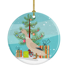 Load image into Gallery viewer, West Harlequin Duck Christmas Ornament - Round Ceramic Ornament – Artist-Designed Keepsake Decoration BB9225CO1