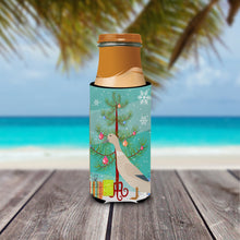 Load image into Gallery viewer, West Harlequin Duck Christmas   Hugger for slim cans BB9225MUK