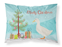 Load image into Gallery viewer, American Pekin Duck Christmas Fabric Standard Pillowcase – Artistic Decorative Front, White Back BB9227PILLOWCASE