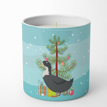 Load image into Gallery viewer, Blue Swedish Duck Christmas 10 oz Decorative Soy Candle