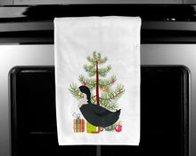 Load image into Gallery viewer, Blue Swedish Duck Christmas Kitchen Towels – Set of 2 - Decorative &amp; Absorbent Cotton | BB9229WTKT